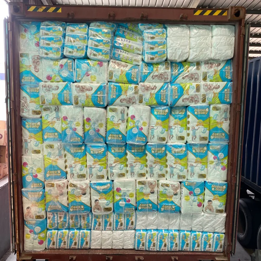 Disposable super-dri pampering stock baby diapers