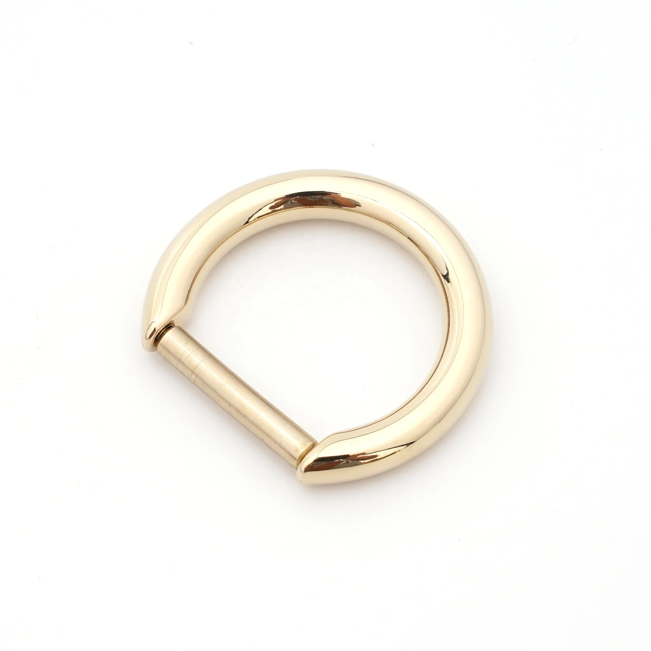 
Factory Wholesale Leather Strap Hardware Accessories D Buckles for Handbag for Women 