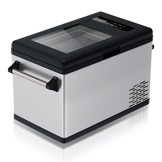 Portable Refrigerator Car Freezer Fridge with Compressor 12/24V DC100~240 V for Fishing Camping Travel Electric Outdoor Fridge