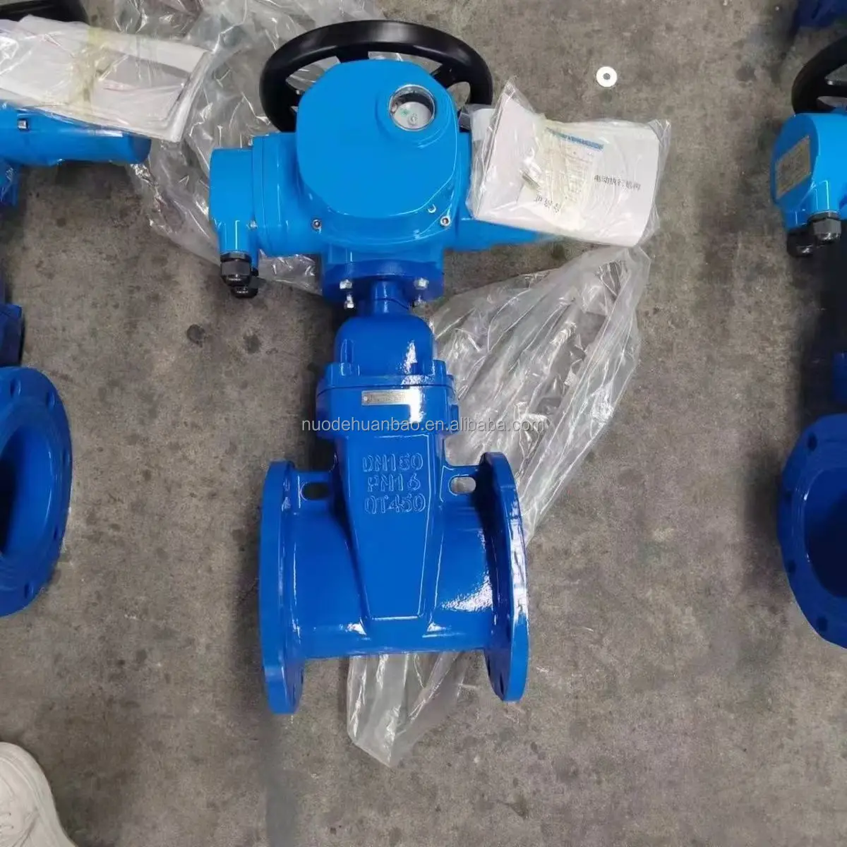 Z945X switch intelligent explosion-proof integrated DENso national standard size electric elastic seat seal cast iron gate valve