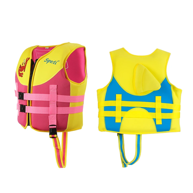 Life saving jacket - inflatable life jacket for marine safety Children