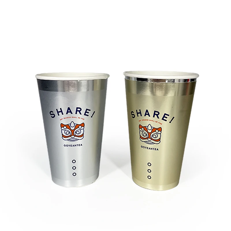 Recyclable Double Wall Coffee Paper Egg Cup