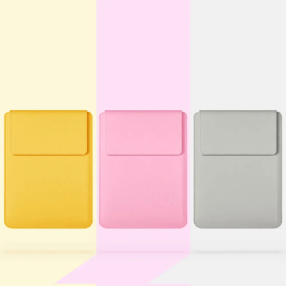 Leather Bag Laptop Mouse Pad 2 In 1 Travel Shoulder Backpack Office Computer Luxury Bags Covers Pure Colour Case Dnb25 Laudtec