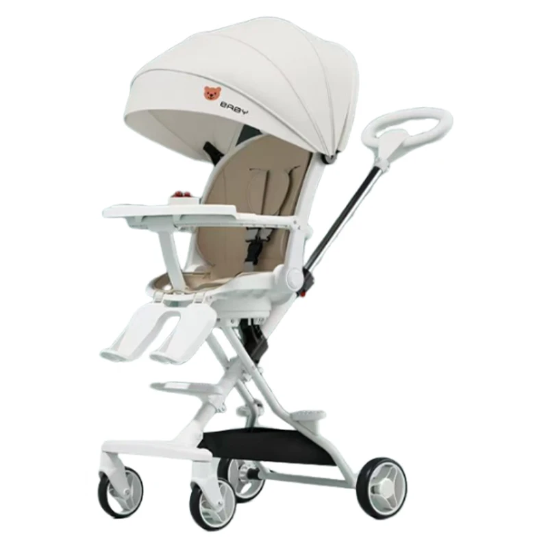 Best Quality Pushchair Stroller High Landscape Baby Stroller Portable Folding Adjustable Stroller