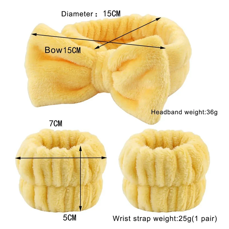 adjustable towels ribbons hair bands for girls new born baby makeup hair band ears hair elastic band