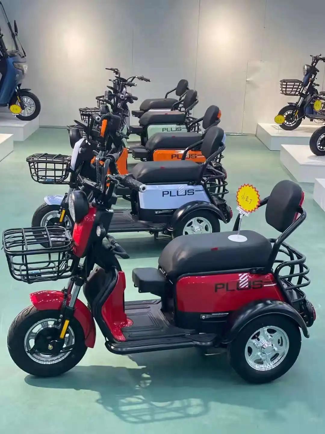 
Cheap With Passenger Seat Electric Tricycle 