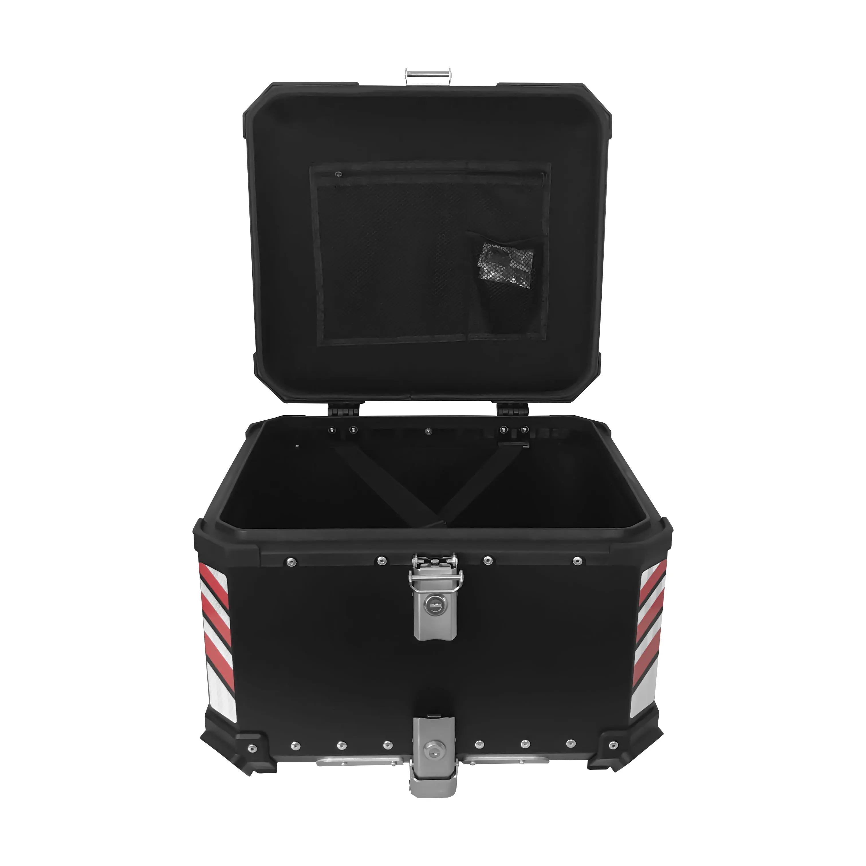 55 litres motorcycle box transalp delivery trunk tail boxes puntas motorcycle aluminium box