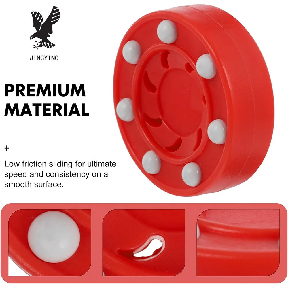 Factory Hockey Balls Custom Logo Brand Ice Field Ball Hockey Puck For Training Inline Hockey Equipment