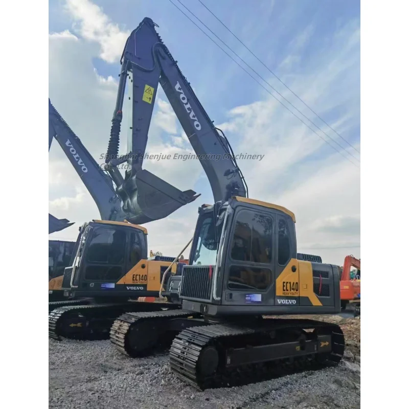Оптовая продажа оригинальный высококачественный экскаватор Volvo EC140 в хорошем состоянии 15-тонный