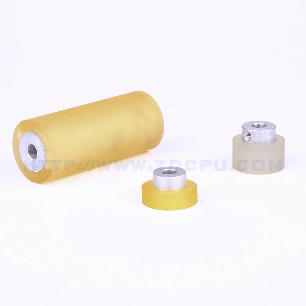 Пользовательский дизайн Pu полиуретановый штабелер ролик, резиновые Полиуретановые ролики нагрузки