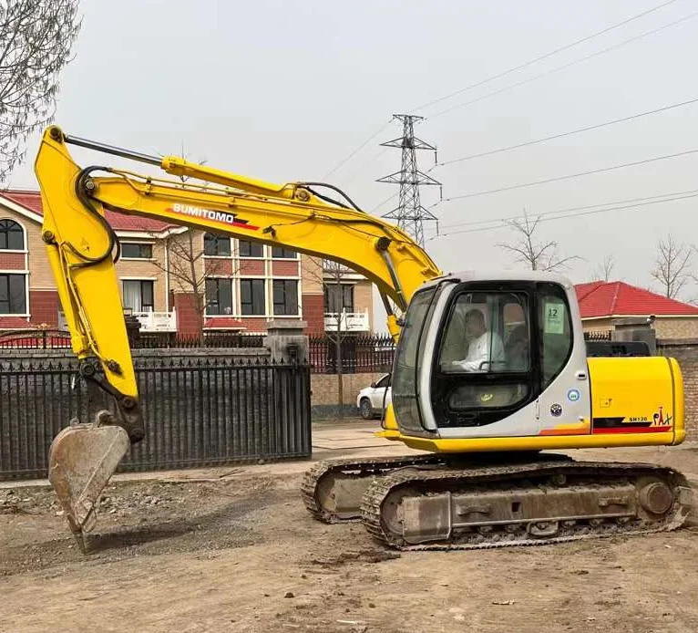 Second hand original Sh120A3 Hydraulic Crawler excavator High quality