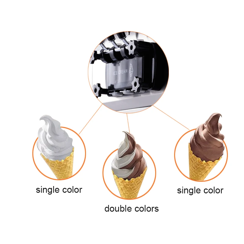 Commercial soft serve ice cream machine ice cream maker prices