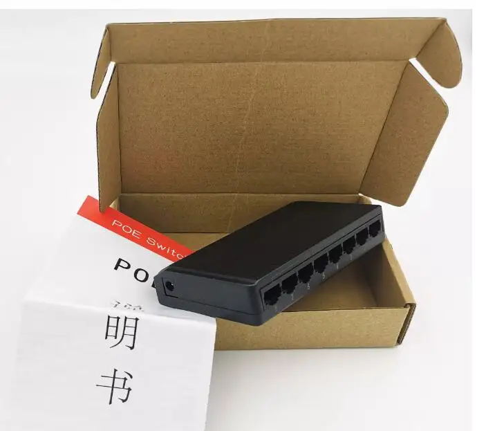 8 портов 10/100 Мбит/с Ethernet сетевой коммутатор gigabit хаб настольное