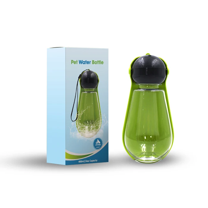 Portable Outdoor Walking Hiking BPA Free Pet Drinking Dog Water Bottle