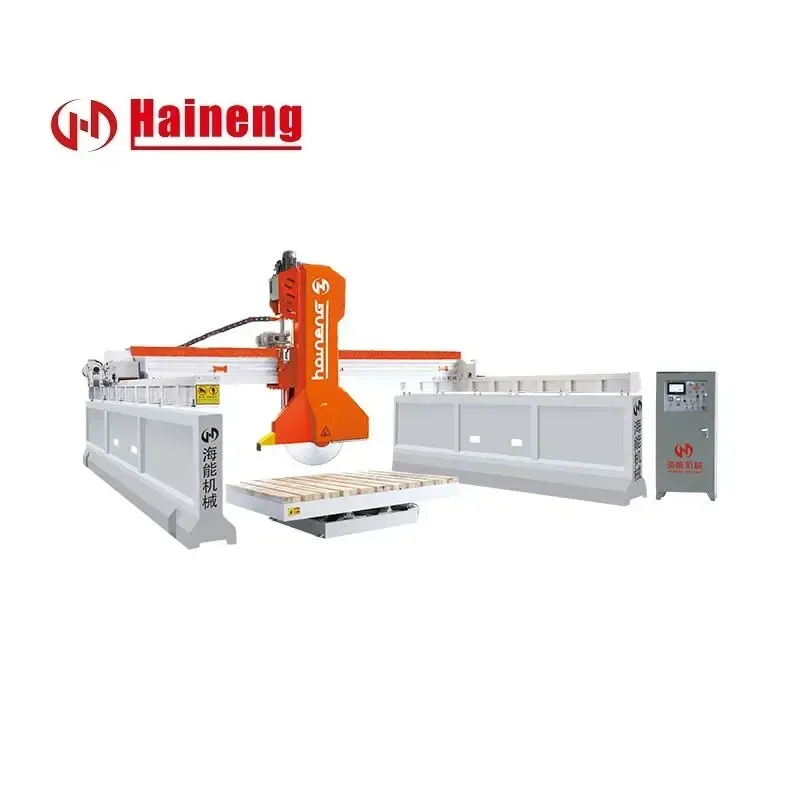 High performance competitive price quarry laser blades granite bridge saw 5 axis cnc cutting stone machine