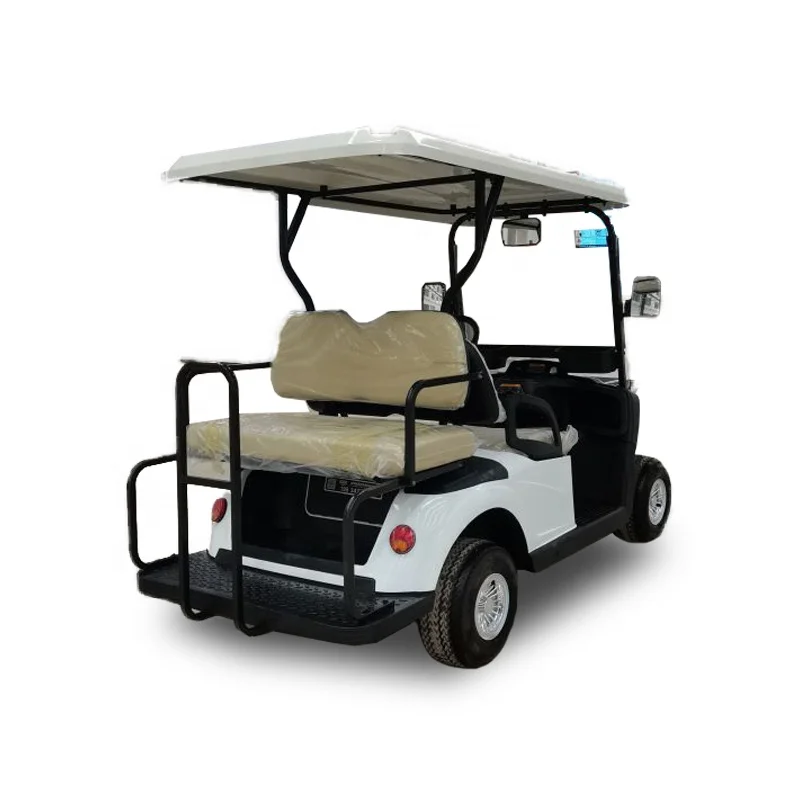 Hot sale of high quality 4 seater raised unit golf carts Lead acid batteries Custom made durable golf carts