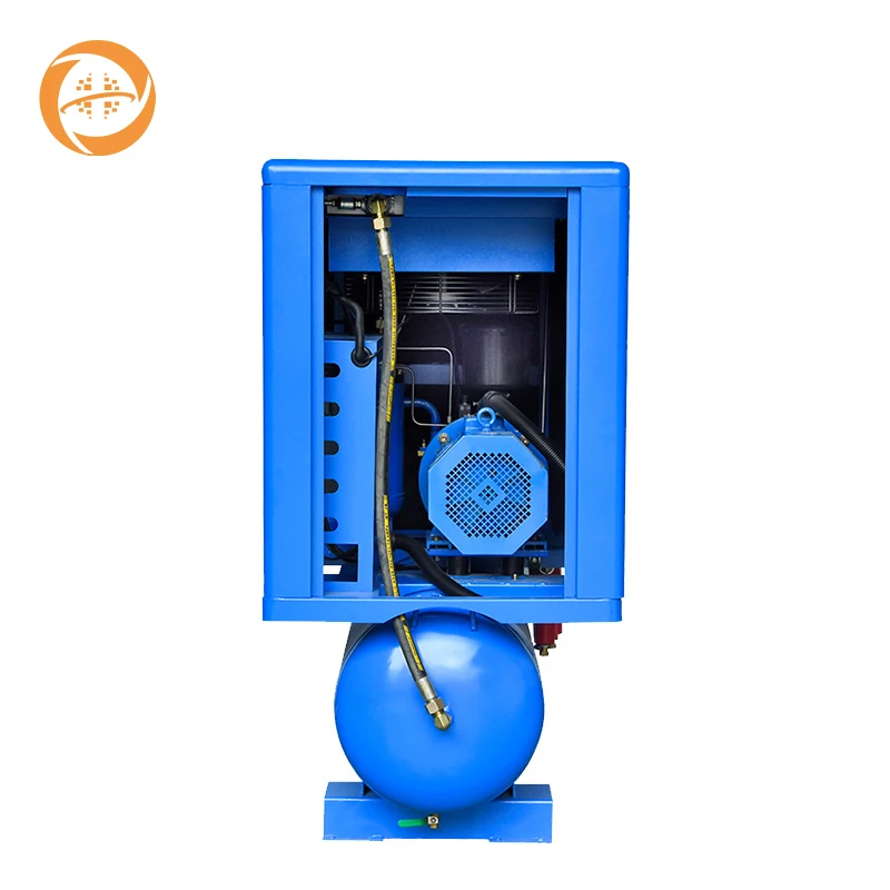 Rotary Dry Oil Free Stationary 15kw Lubricated Industry Air Pump Compressor