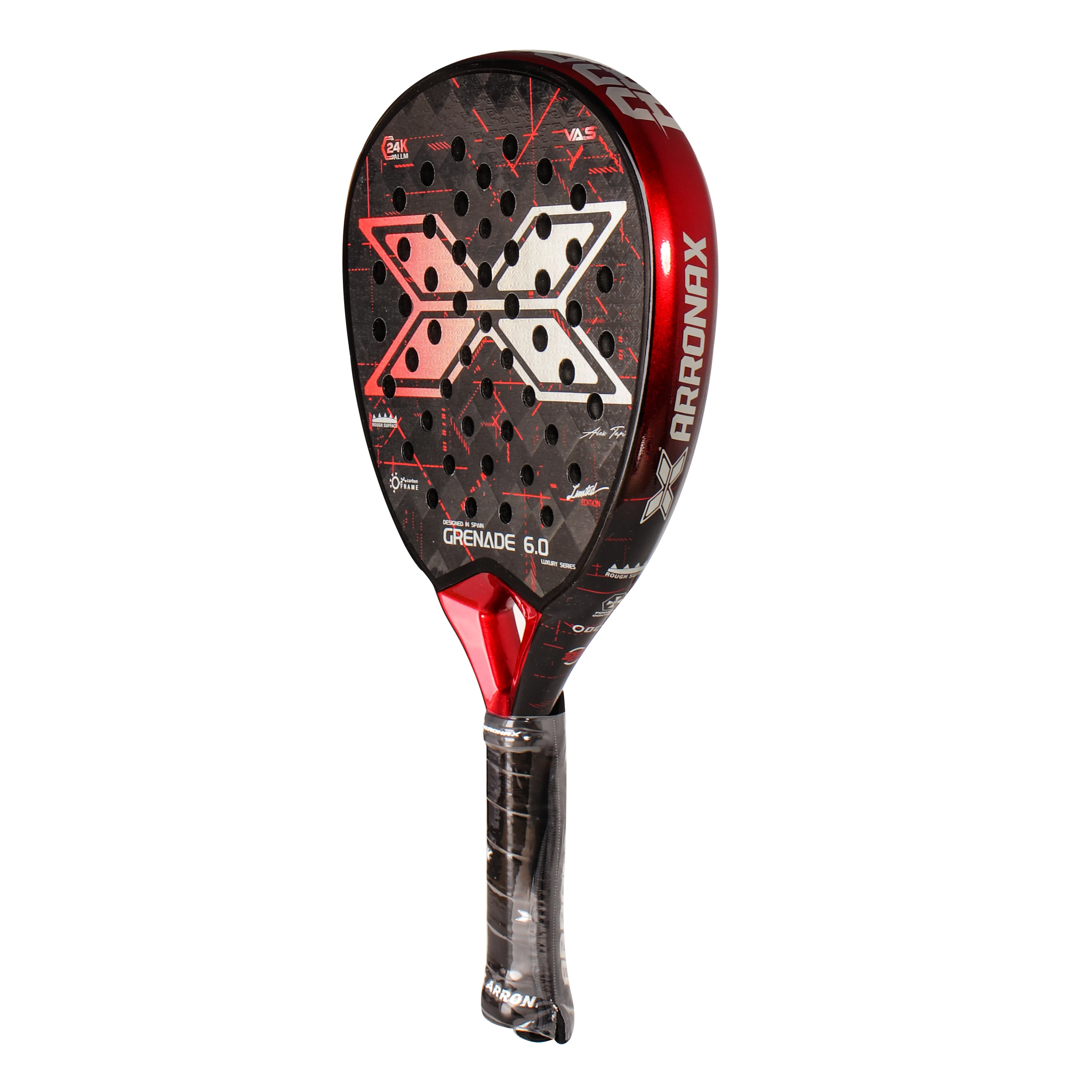 Top Ranked Quality Unique Design Professional Manufacturer Custom 24K Carbon Fiber Padel Racket Paddle Tennis Racket