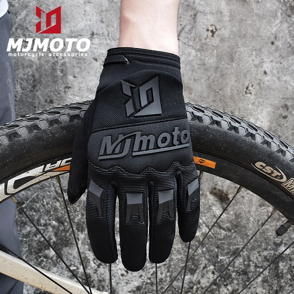 Summer Bicycle ATV MTB BMX Off Road Motorcycle Riding Gloves Mountain Bike Motorbike Gloves Non-slip Motocross Racing Gloves