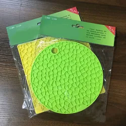 Non-slip Silicone Honeycomb Heat Insulation Pad Hot Pot Holders Heat Resistant mats