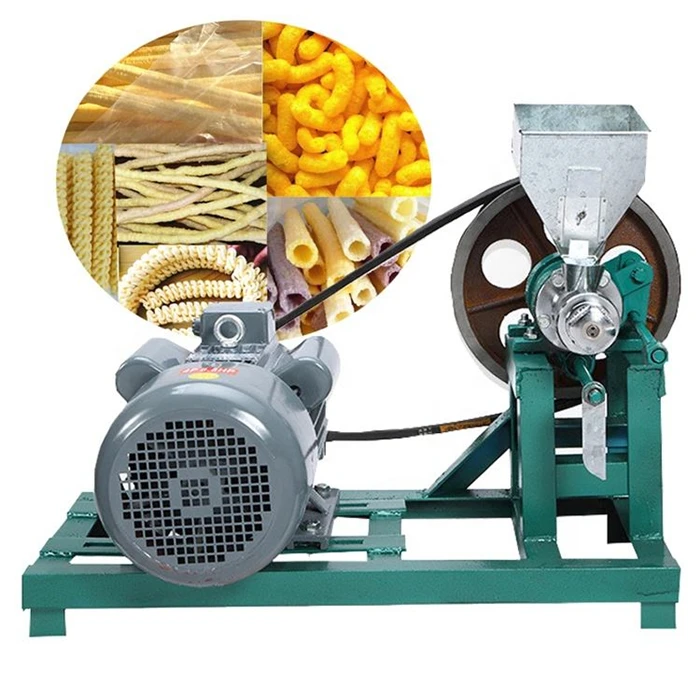 1 year warranty Maize Snack Food Puffing Extruder for industry