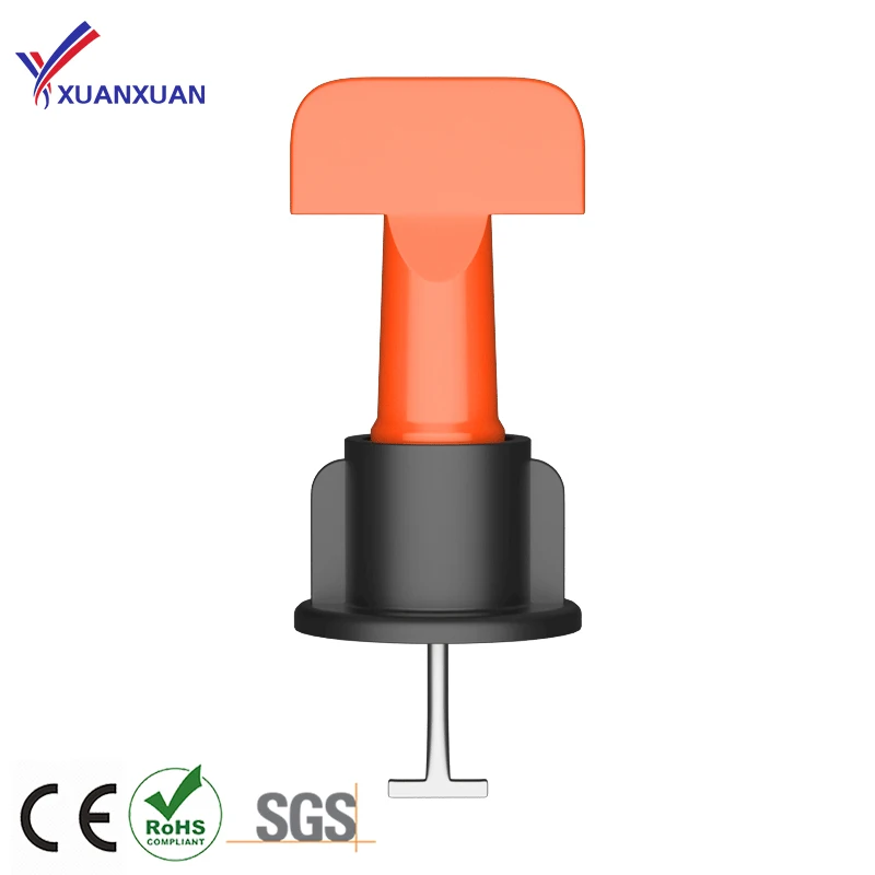 New design leveler t-lock tile Reusable Tile Leveling System long 1.5mm clips