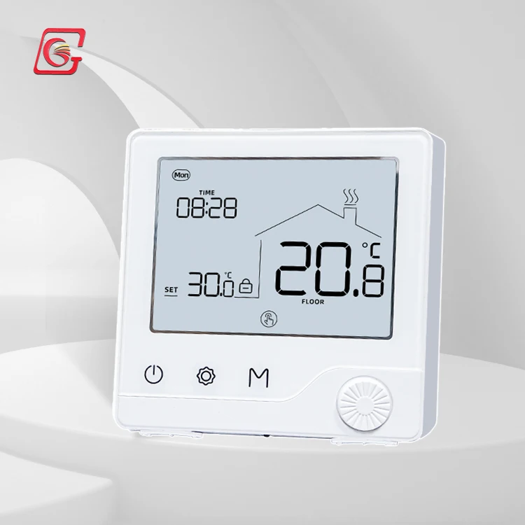 220V Underfloor Heating thermostat with Internal & External Sensor