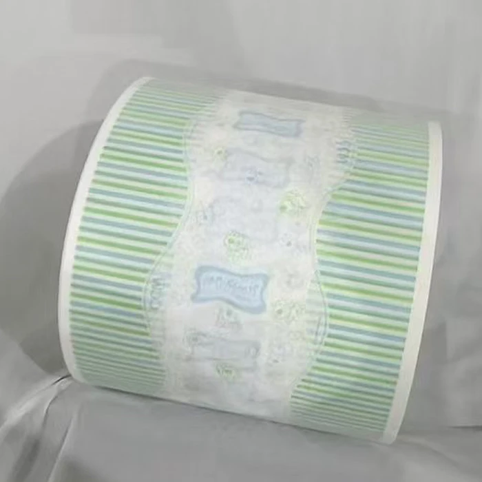 Прямые продажи с фабрики Высококачественная ламинированная полиэтиленовая пленка для детских подгузников