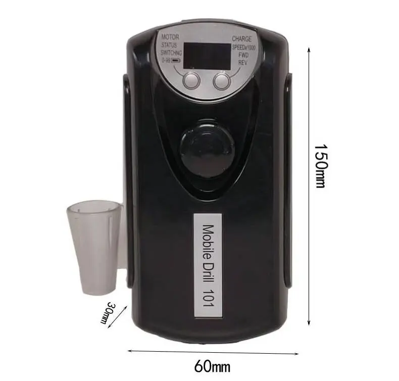 Professional Portable Rechargeable 30000rpm Nail Polisher Cordless Electric Acrylic Nail Drill with 35000rpm Speed