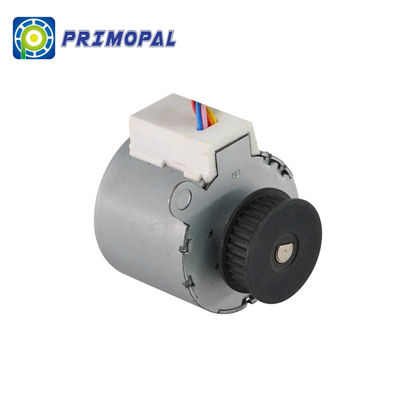 PrimoPal High Quality 2 Phase 7.5/8.4 Dia.35mm PM Permanent Magnet Stepper Motor with gear box