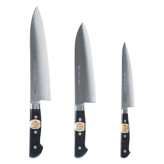 Long lasting sharpness double edged handmade chef knives for men
