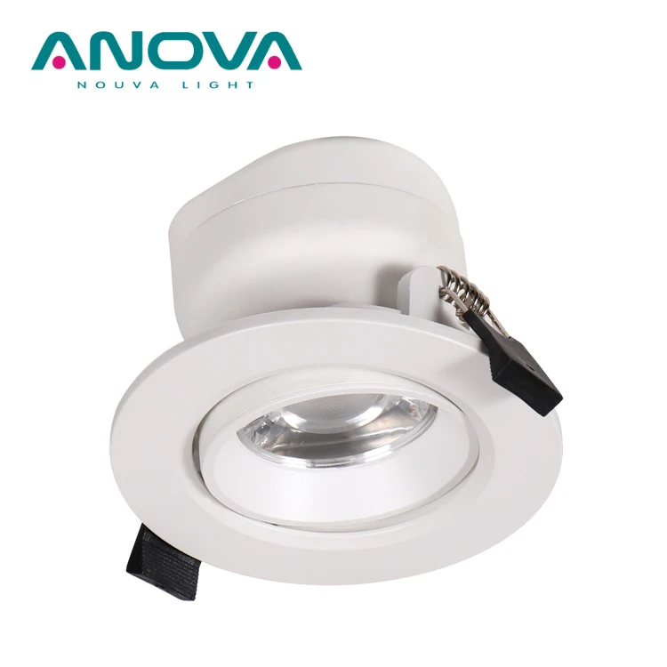 LED Light Downlight Spot 3CCT SAA Australian Standard Dimmable SMD Aluminum Adjustable Spotlights