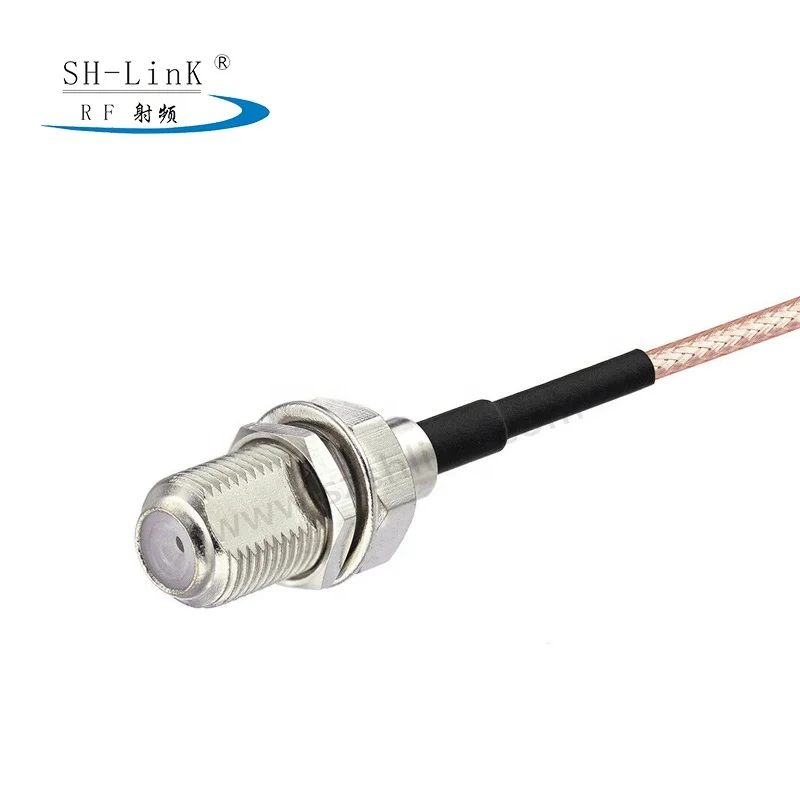 MCX Plug to F Type Female DVB-T2 ATSC RTL SDR USB Stick Antenna Adapter Cable