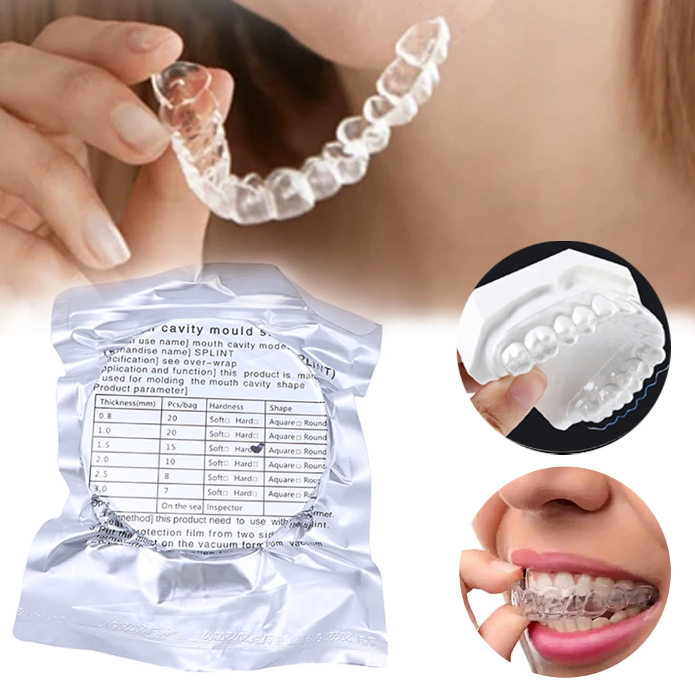 Clear Invisible Braces Thermoforming Material Orthodontic Retainer Night Guard Dental Vacuum Forming Sheet