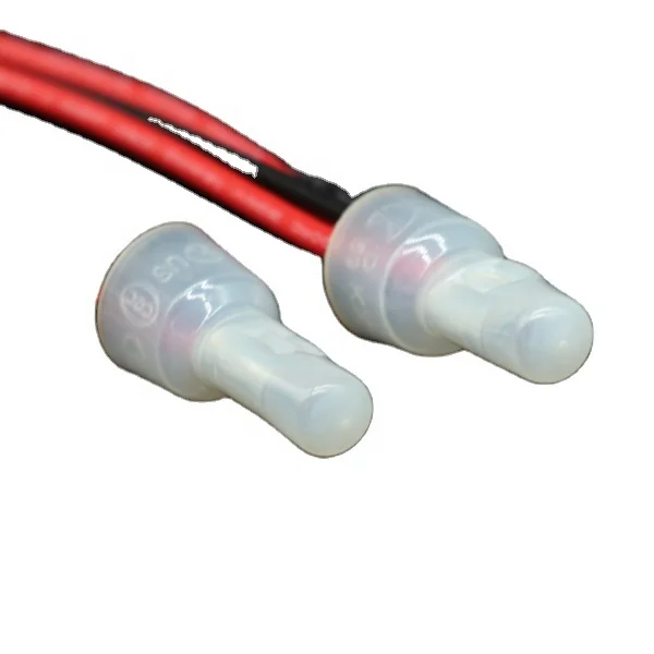 chinese MSX online sales 1000pcs package ce2 nylon pa66 electrical quick wire joint connector with aluminum tube