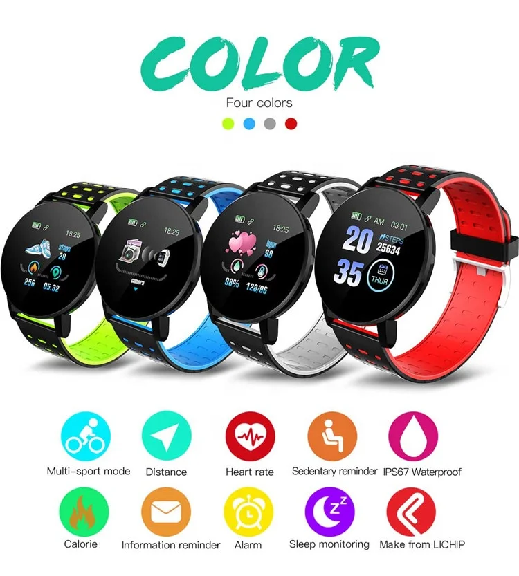  LICHIP L215 Смарт-часы круглые спортивные akili saat 2020 reloj inteligente baratos hot montres connecte china for