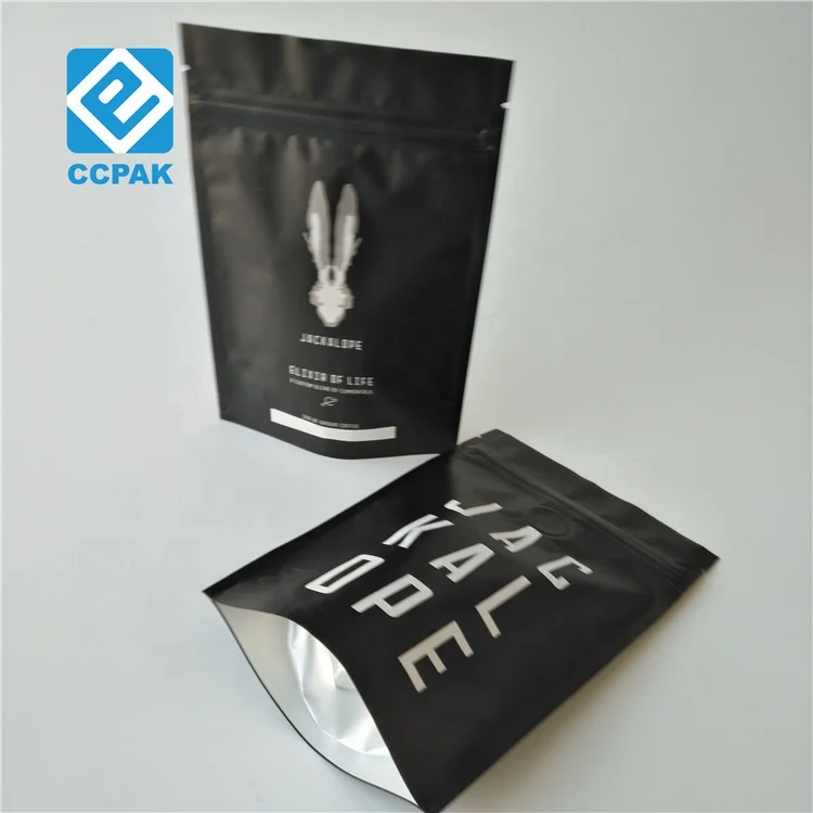 8oz 12oz Doy pack aluminum foil Zip lock coffee beans packaging bag with degassing valve