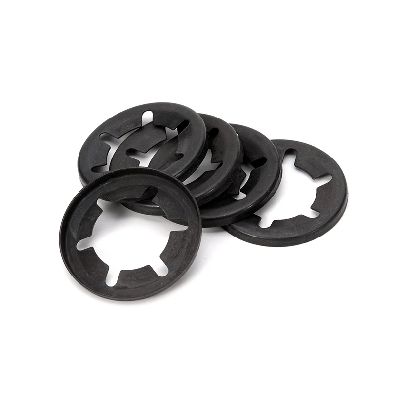Stainless Carbon Steel Bearing Clip Ring Washer Star Toothed Lock Washer Retaining Starlock Washer for Shaft