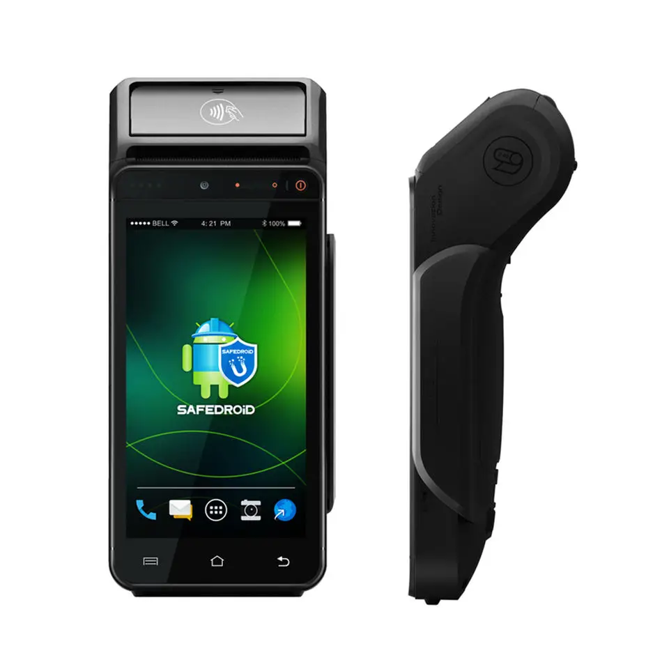 UROVO i9100 pos mobile portable thermal Handheld Smart Payment Terminal POS device based on Android 12 support barcode scanning