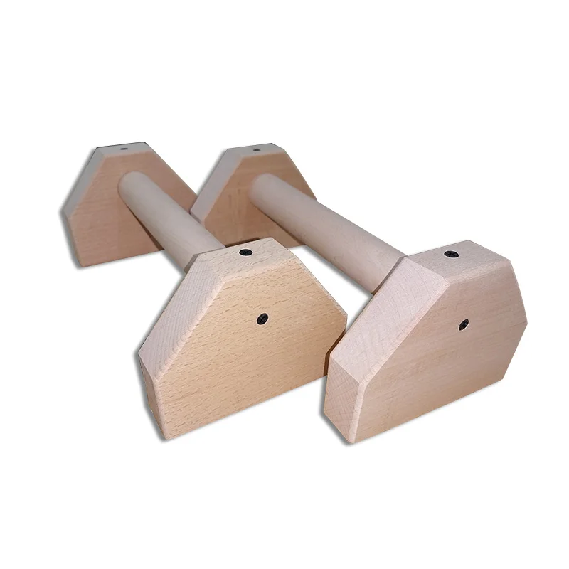 New Design fitness wood push up Handles Wooden Parallel bars gym home body training