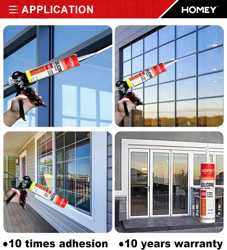 Homey neutral cure bonding glue plastic silicone rubber sealant for electronics to metal