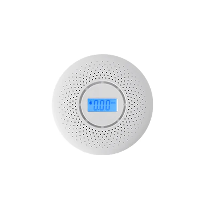 Smart separate single station small simplex photoelectric addressable carbon monoxide and smoke gas fire detectors sensor alarm