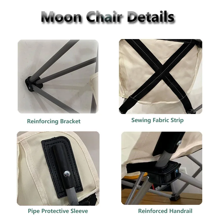 Furniture Outdoor Camping Fishing Folding Lounge Chair Recliner Zero Gravity Chair Patio Portable Beach Chair