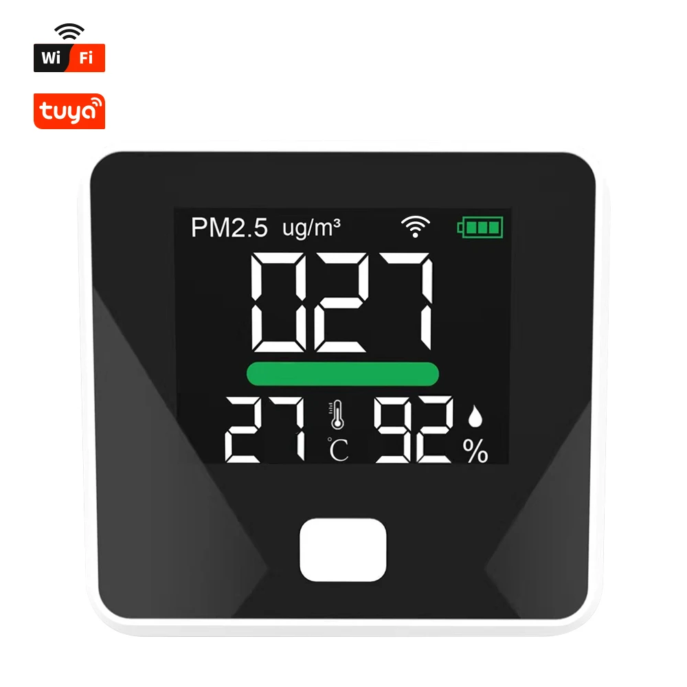 2023 new 4-in-1 professional gas analyzer PM2.5 Temperature and Humidity meter Mobile App Interconnection air pollution monitor