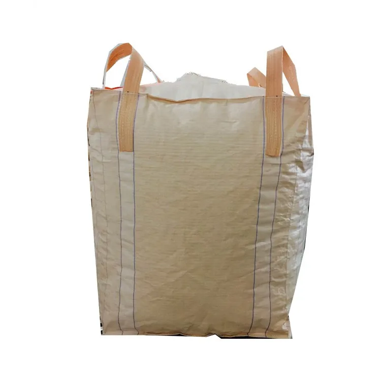 EGP 1 Ton Jumbo Bag Woven Woven PP Big Bag with Printing Logo Circular Antistatic Bulk Storage Sugar Salt Loading Weight 1000kg