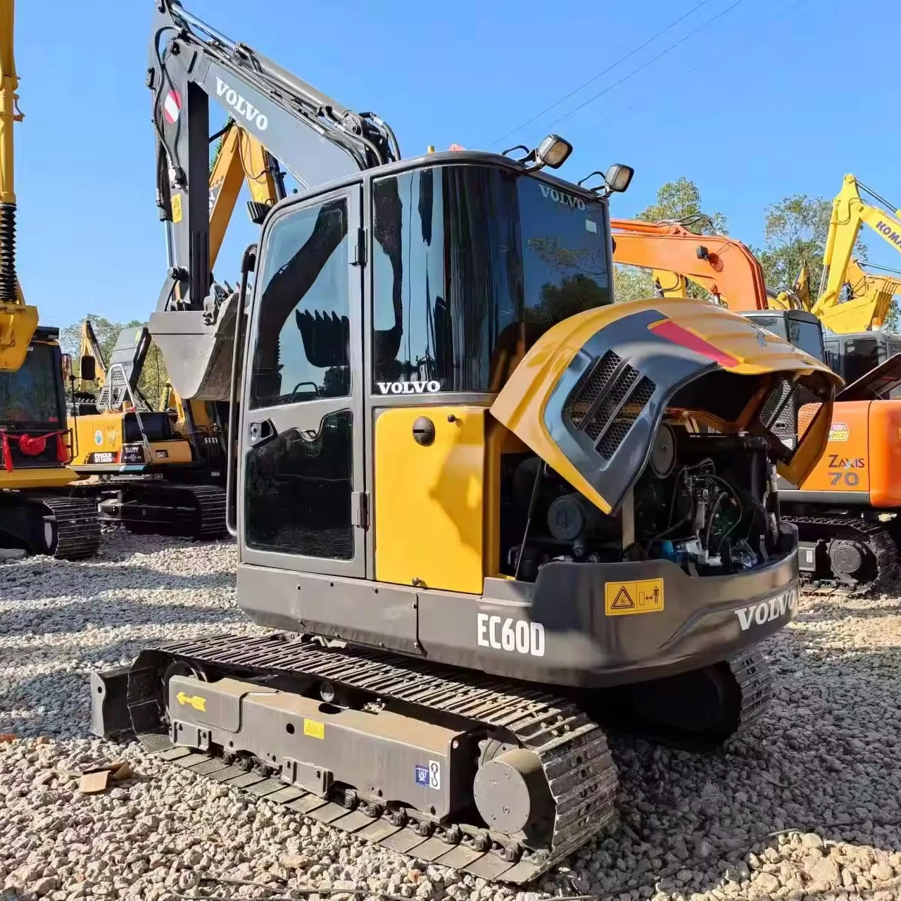 Retail Hot Sale Imported Used 6Tons Heavy Duty Digger Volvo EC60 Excavator for Sales