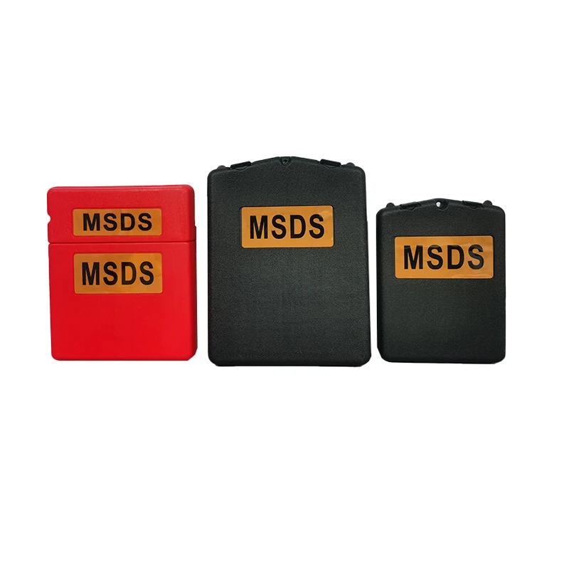 Распродажа пластиковая коробка MSDS SDS для архива данных безопасности