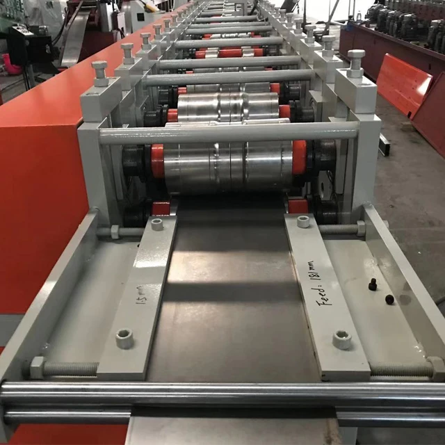 Supermarket Shelves Automatic Metal Storage Racks Equipment Production Line