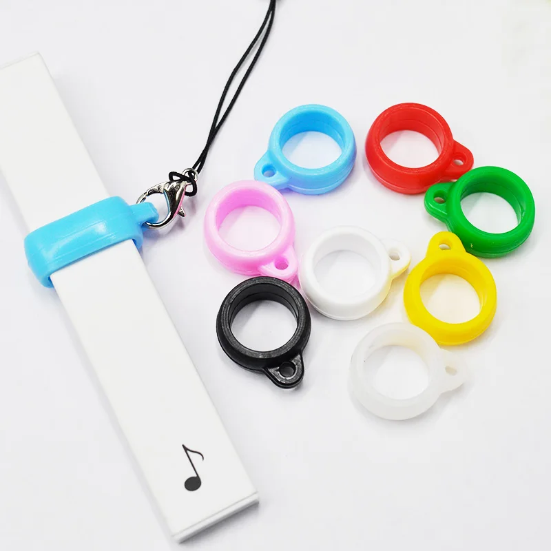 E-cigarette decorative ring 10mm/13mm/20mm/40mm ring with Lanyard OEM e cig lanyard ring