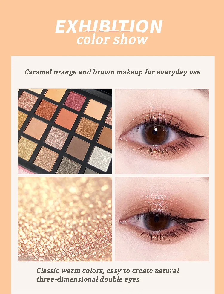 Wholesale Pinks Custom logo vegan nude makeup eyeshadow eye shadow palette pigmented